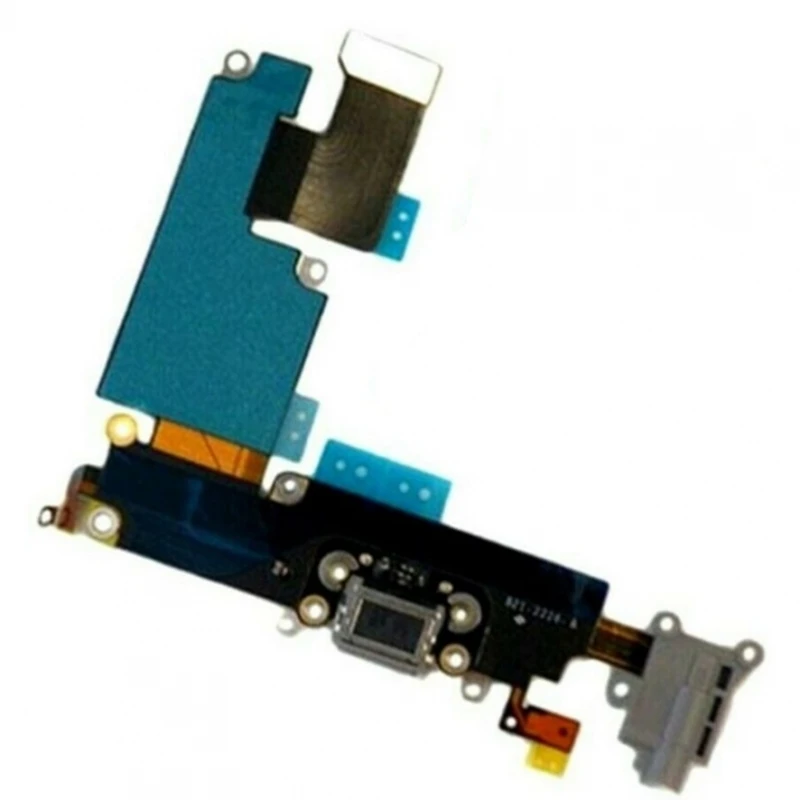 Ricarica Flessibile Per Iphone 6 Plus, Ip6 +, Cavo Connettore Audio Per Microfono Antenna, Grigio # Apple Iphone 6 Plus (A1522 Gsm, A1524 Cdma, Iphone