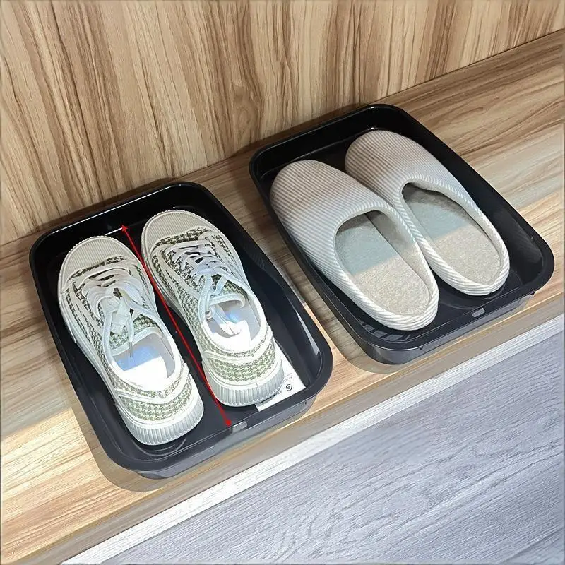자동차 신발 보관 트레이 내부 다기능 내구성 액세서리 정리용 차량용 정리함 시트 아래 수납함