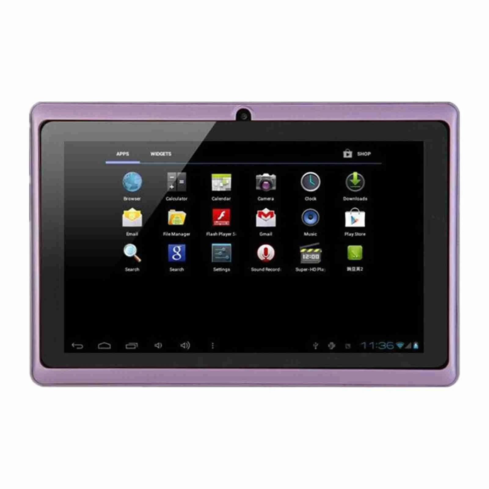 【신제품】7인치 디스플레이 화면 태블릿 0.3MP 듀얼 카메라 1G+8G 1024x600 태블릿(안드로이드 7.0 듀얼 카메라 태블릿용)