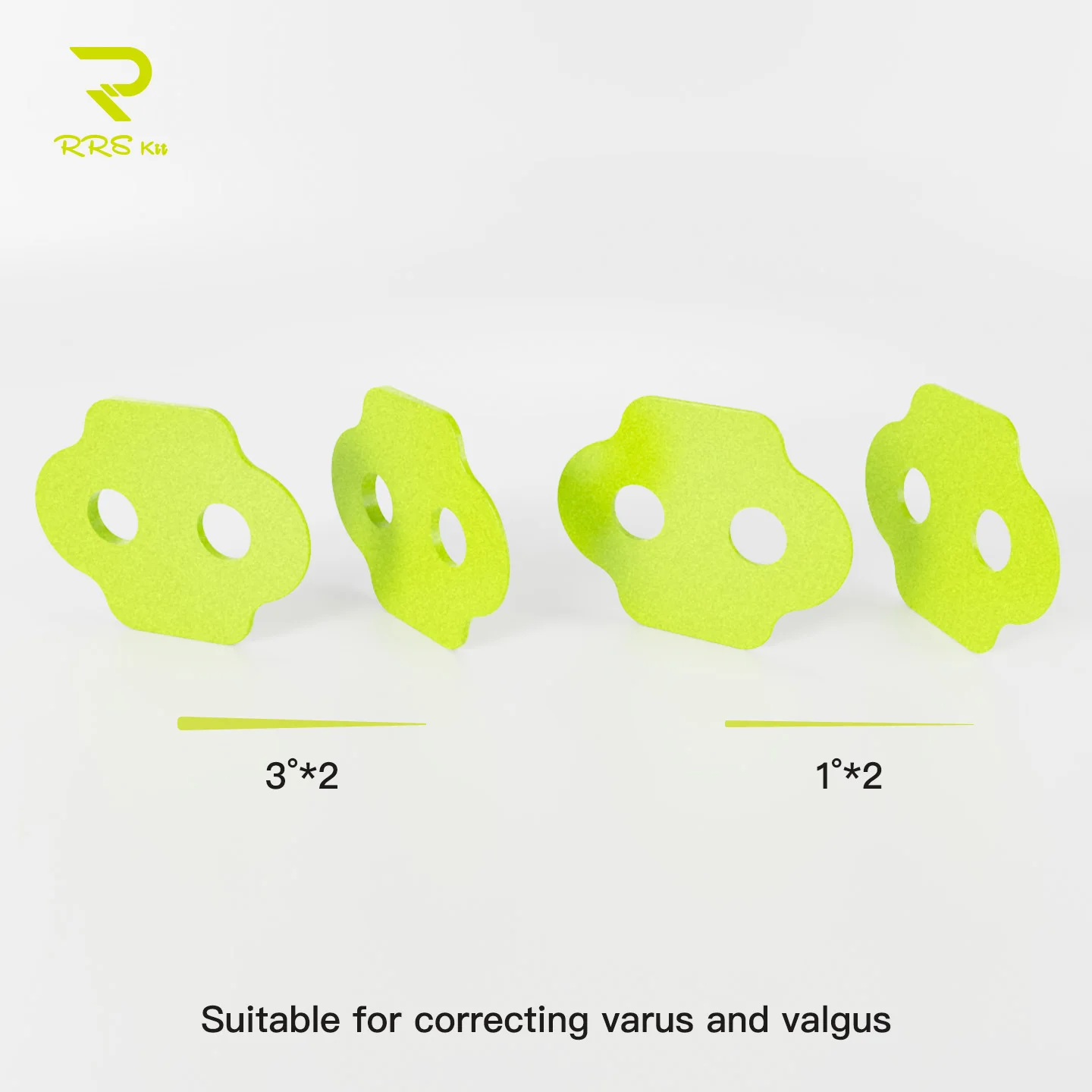 MTB Bicycle Shoe Lock Plate Cleat Adjuster with Stackable Height Correction Shims