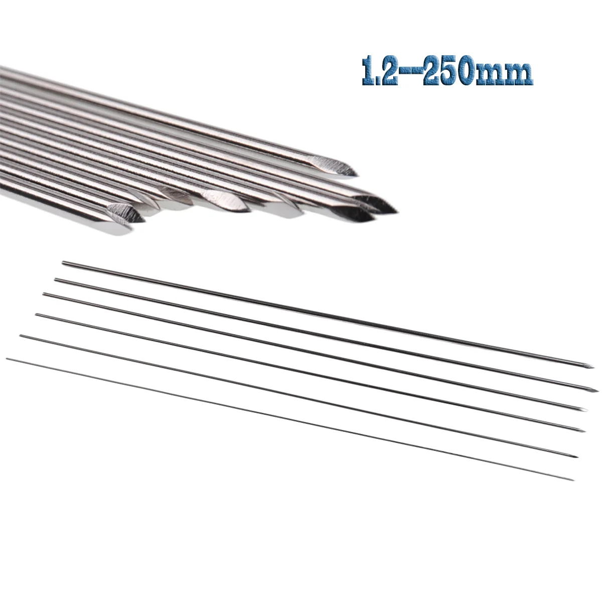 10pcs Veterinary Surgery K-Wire Orthopedic Kirschner Wire Pins Trocar one Ends Veterinary Tools Orthopedic Cerclage Wire Orthopedic Instruments Veterinary Surgical Instruments
