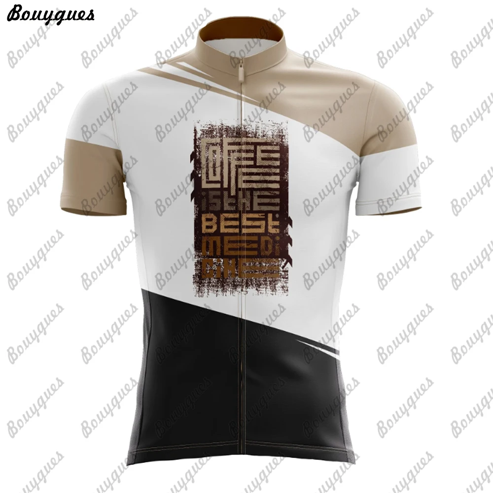 thumbnail image 1 of Nueva camiseta de ciclismo para hombre de la serie Coffee Maillot MTB Camiseta de ciclismo Jersey de descenso Ropa de ciclismo de montaña de equipo de alta calidad, 1 of 5