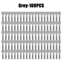 Reusable Velcro Cable Ties and Cord Organizer with Self - Adhesive Holder (Grey - 100PCS)