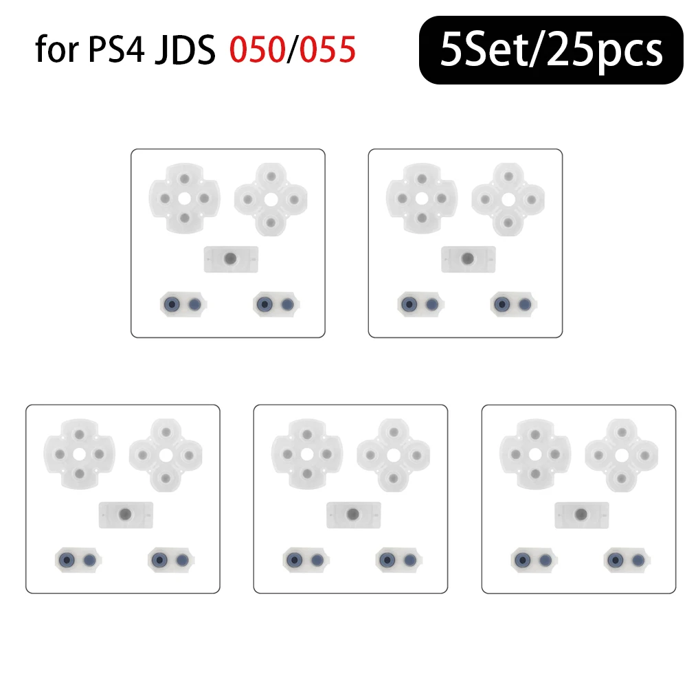 10-Pack Conductive Rubber Pads for PS4 Controller Repair