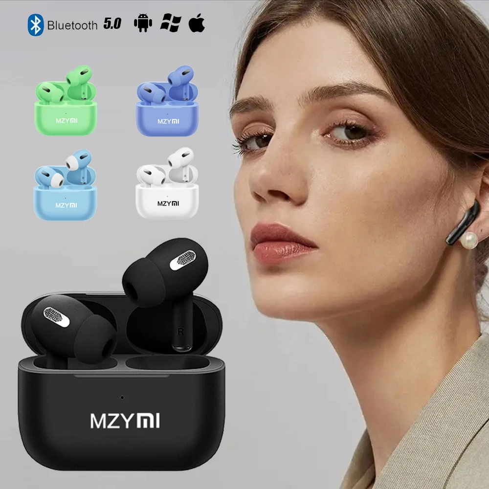 

MZYMI TWS Wireless Bluetooth Earphone Mini Sport In-Ear Headphone Gaming Music HIFI Stereo Waterproof Earbuds Built-in Mic