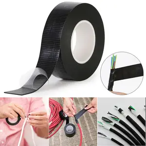 1/3/5 roll Heat-resistant Adhesive Cloth Fabric Tape 9-50mm For Automotive  Cable Tape Harness Wiring Loom Electrical Heat Tapes