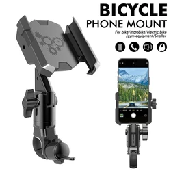 Universal 360° Adjustable Bicycle Phone Holder (Long Style)
