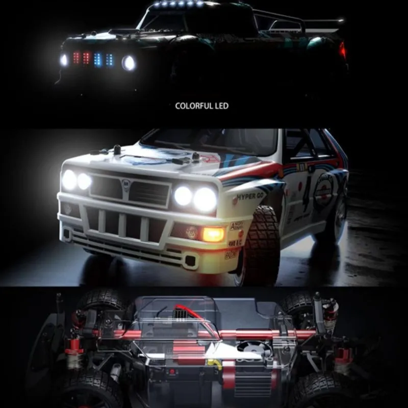 1/14 브러시리스 Rc 리모컨 자동차 하이퍼 고 14301/14302 4wd 고속 오프로드 차량 픽업 소년 장난감 선물, 2.4g, 신제품