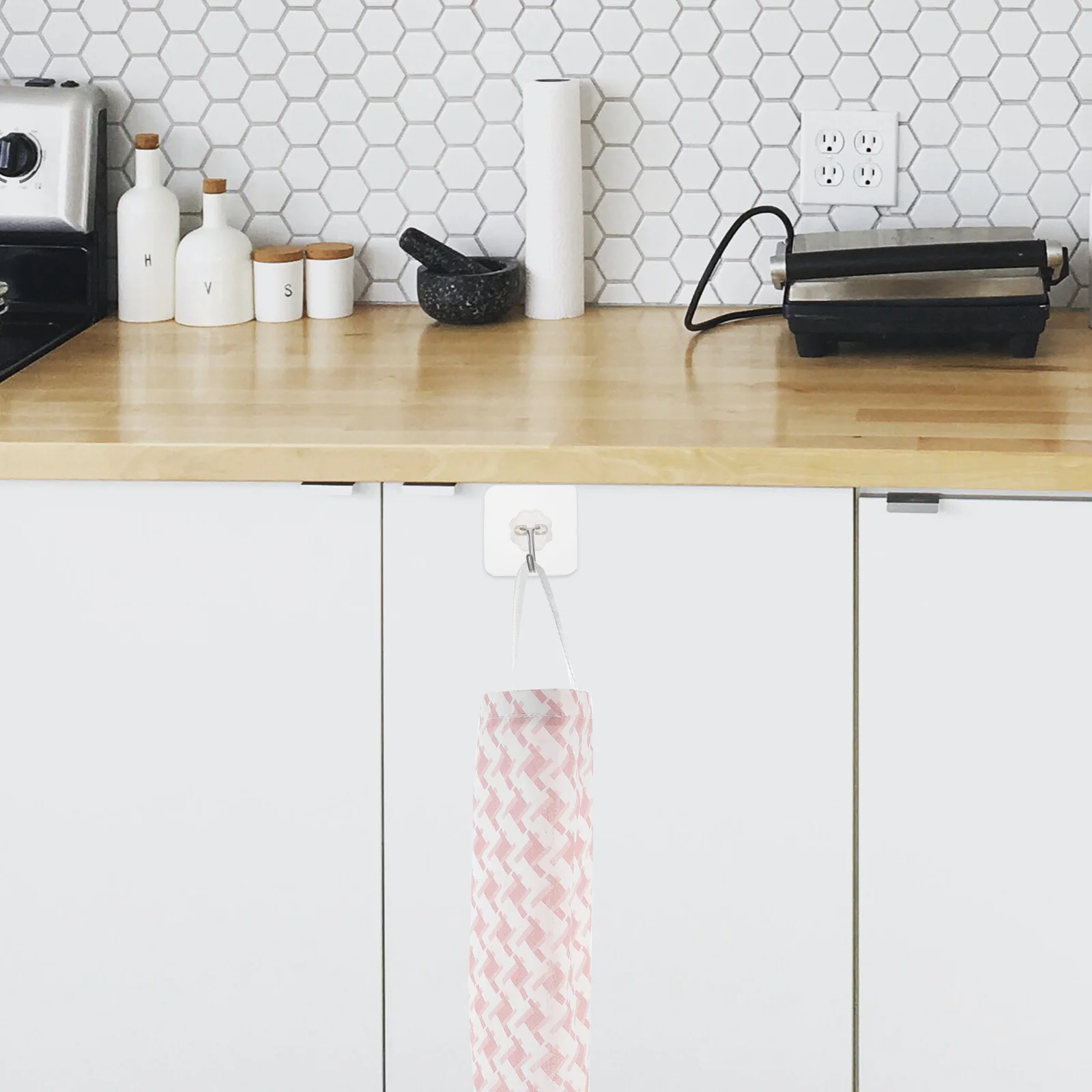 

Контейнер для мусора, Кухонный Контейнер для продуктов, моющиеся пакеты для отходов Peva, подвесные диспенсеры