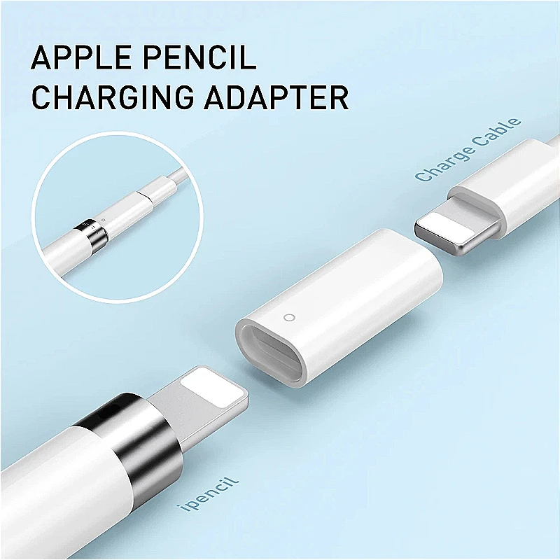 Compatible with Apple Pencil Tip / Magnetic Replacement Cap / Charging Adapter For Apple Pencil 1st Generation iPad Accessories