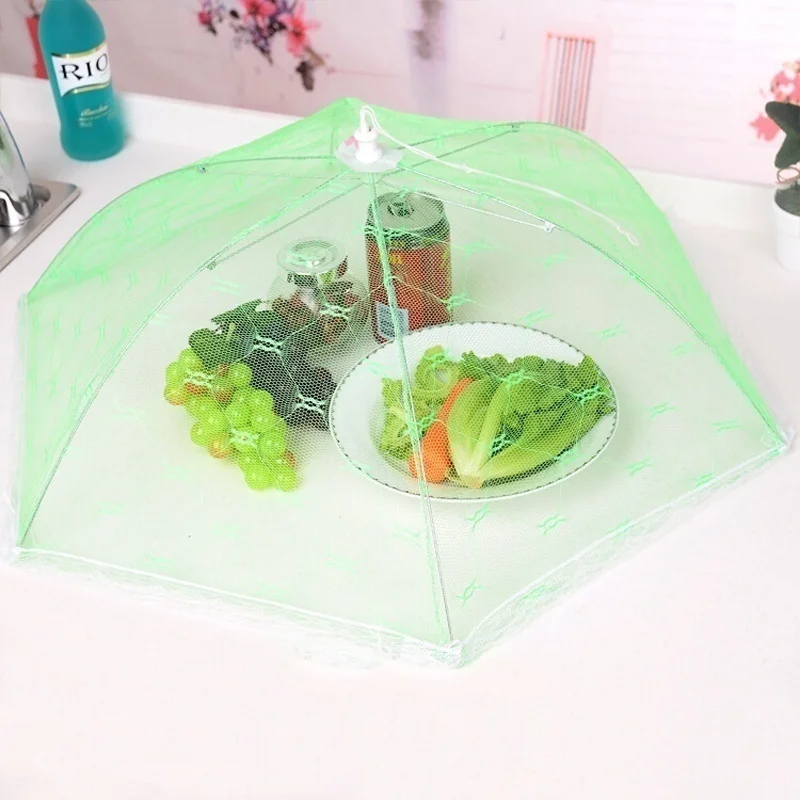 Newest Umbrella Style Food Covers Anti Fly Mosquito Meal Cover Lace Table Home Using Food Cover Kitchen Gadgets Cooking Tools