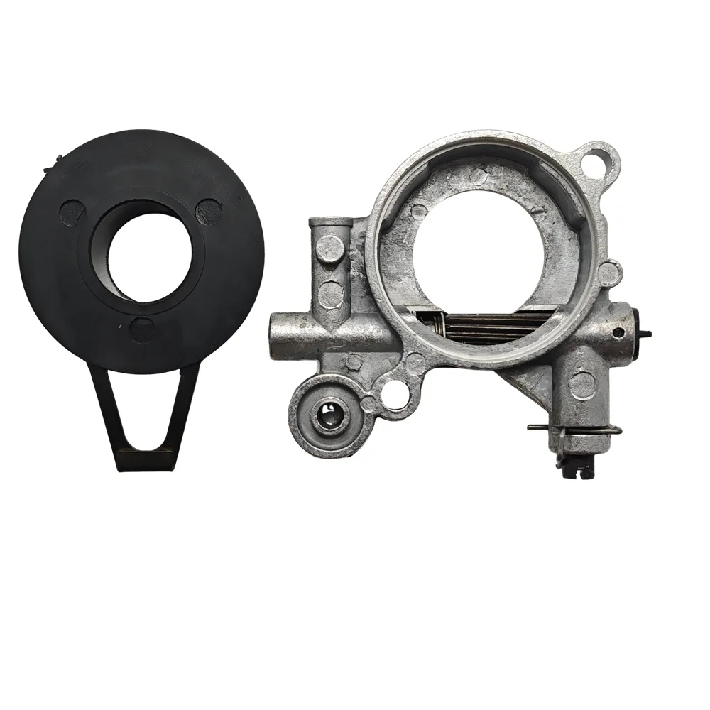 Oil Pump Oiler Complete Repair Kit For 372XP Husqvarna 365 372 371 362 Chainsaw Cap Worm Gear Sleeve Line Rubber Seal Spare Part 4