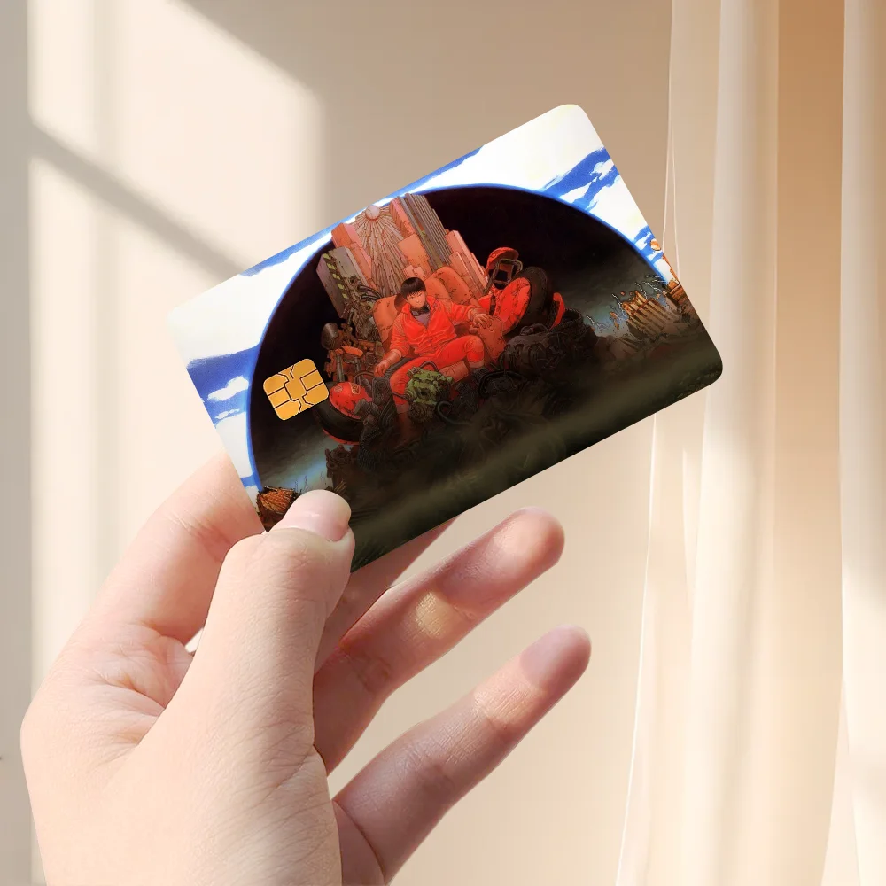Akira Anime Credit Card Protective Stickers - Scratch and Abrasion Resistant