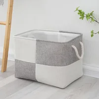 Home Supplies Sundries Sorting Basket Folding Linen Organizer Box Underwear Socks Baby Toys Storage Basket 2