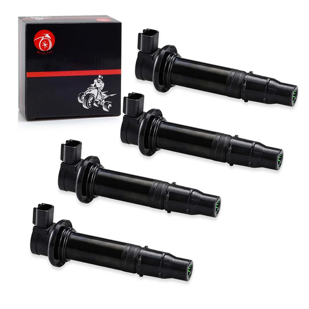 점화 코일 4 개 Yamaha YZF-R6 R6 2003 2004 2005 YZF R6S 2006 2007 2008 2009 5SL-82310-20-00 5SL-82310-00-00