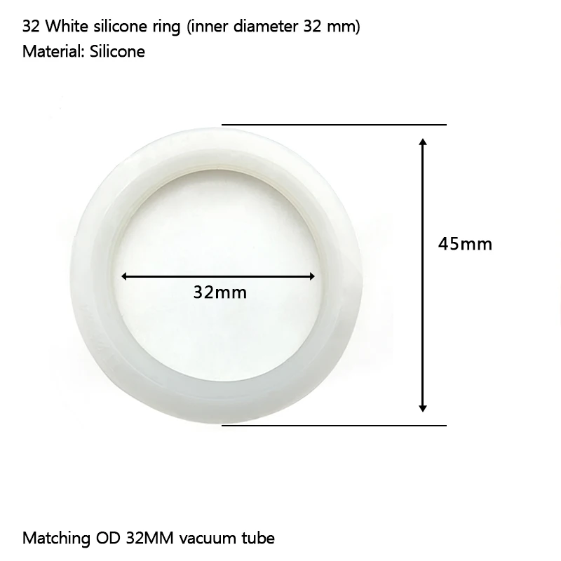 20 25 32 47 58 70 Dichtungsring 58 mm Vakuumröhre Wasserdichter Gummiring Gummiring O-Typ Silikon-Solarwarmwasserbereiter Glasrohr – Detail 5