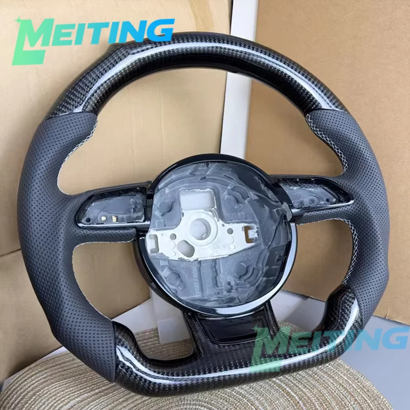 아우디 B8.5 A3 A4 A5 Q3 Q5 S3 S4 S5 RS3 RS4 RS5 RS6 2013 2014 2015 2016년식 순정 카본 파이버 스티어링 휠