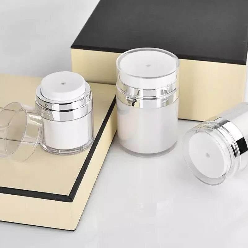 휴대용 에어리스 펌프 화장품병, 빈 DIY 로션 페이스 크림, 리필 가능한 샘플 바이알, 여행용 여성 메이크업 용기, 15ml, 30ml, 50ml Best5 휴대용 에어리스 펌프 화장품병, 빈 DIY 로션 페이스 크림, 리필 가능한 샘플 바이알, 여행용 여성 메이크업 용기, 15ml, 30ml, 50ml Best5