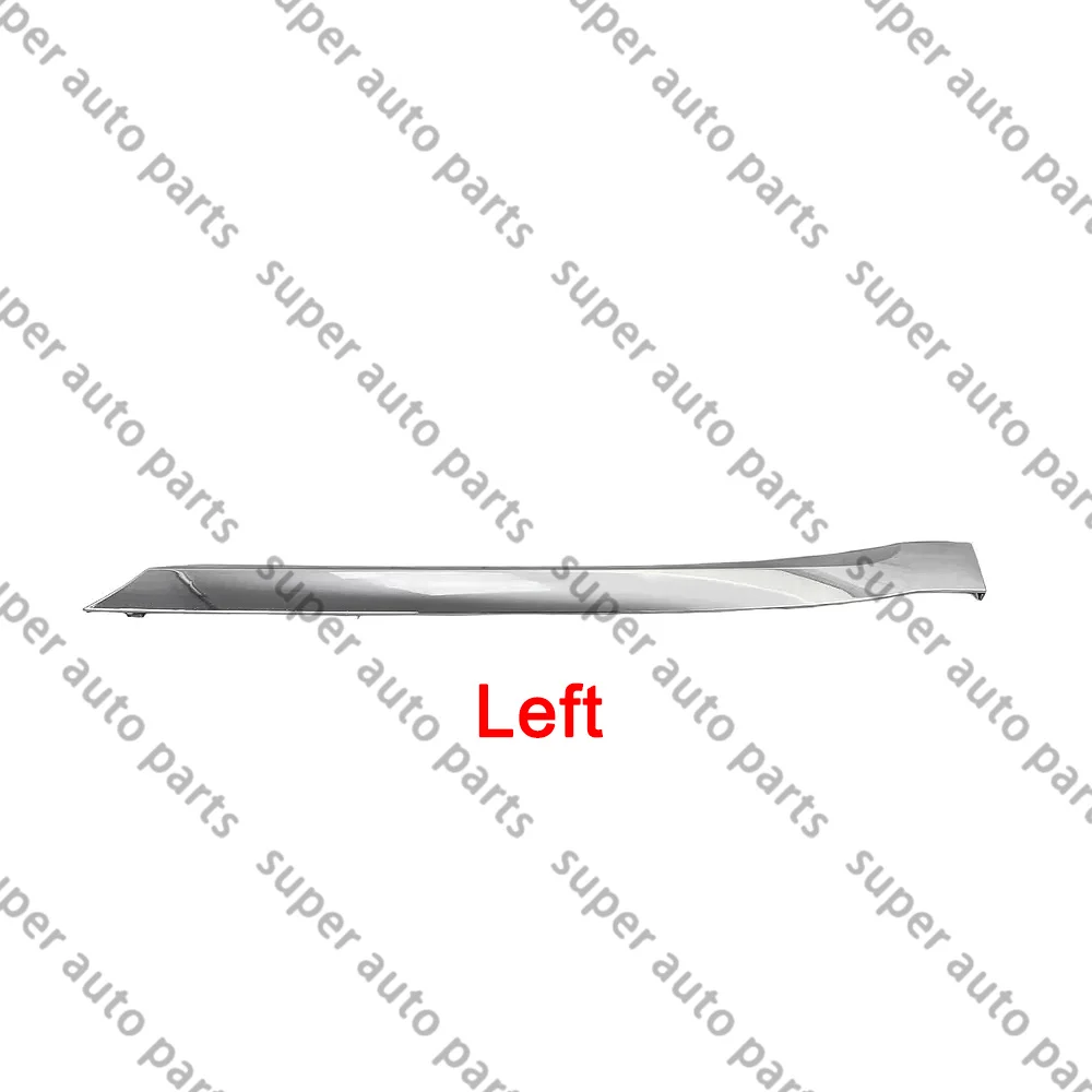 Bentley Continental GT Chrome Achterbumper Guard Strip - Overzicht