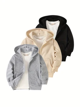 Boys Dinosaur Hooded Jackets 1