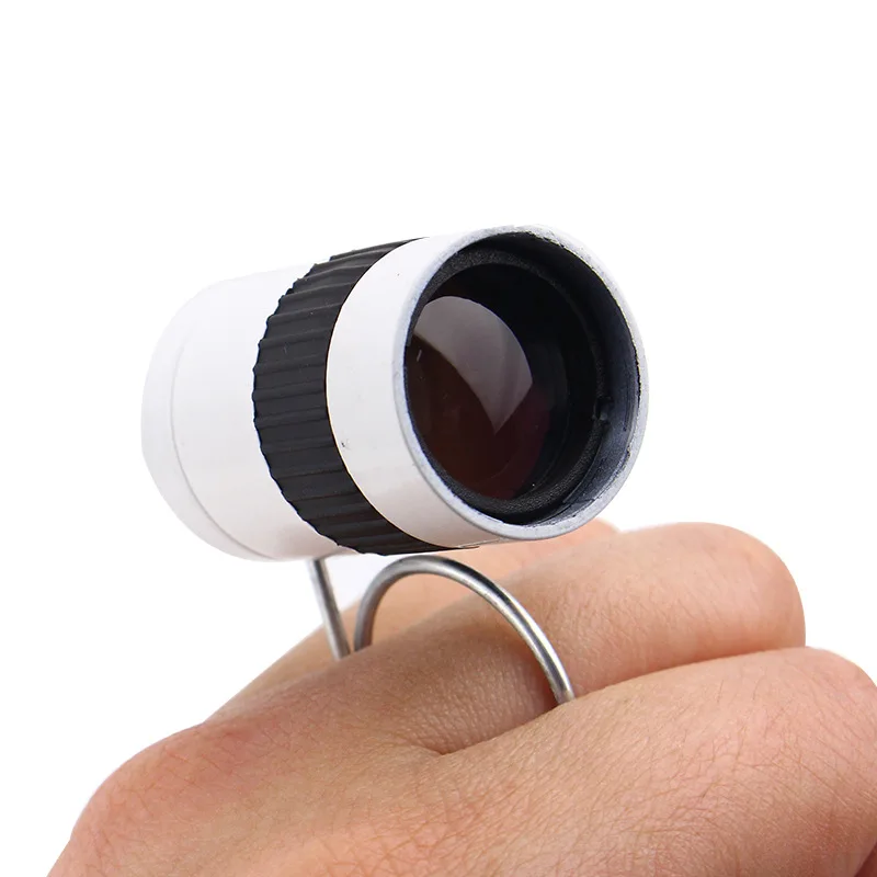Mini Pocket Miniature Monocular Telescope, Student Finger Buckle Telescope, Hunting and Tourism, New, 2.5X17.5mm 4