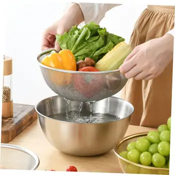 Steel Mesh Colander 1