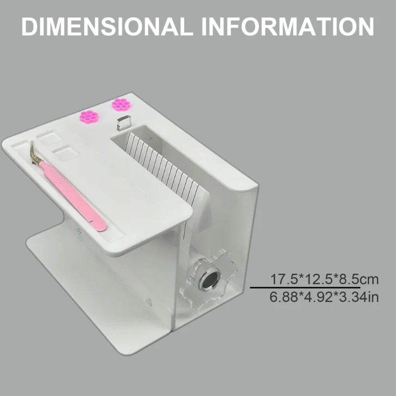 Y1UF Eyelash Root Splitter Manual Eyelash Flowering Machine Lash Fan Maker Gift 6