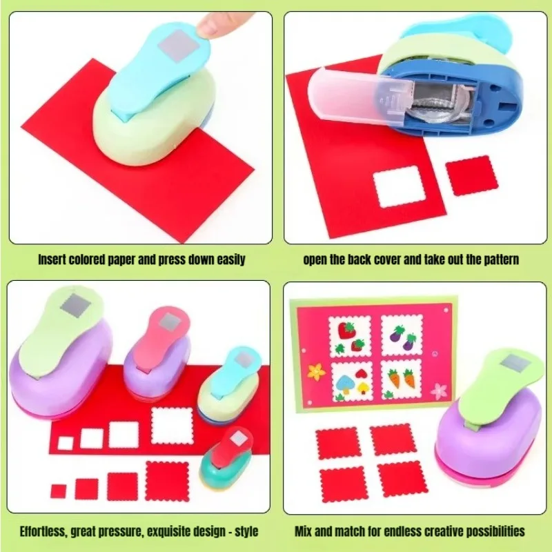 Stamp Shape Embossing Machine DIY Handmade Embosser Crafts Scrapbooking Tool Stamp Border DIY Punch