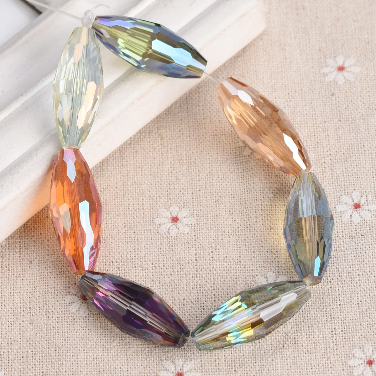 1mm/2mm/4mm/6mm/8mm Crystal Rondel Beads Faceted Glass Beads for Jewelry  Making DIY accessories Wholesale Lots Bulk - Price history & Review, AliExpress Seller - BOHOEVER Store