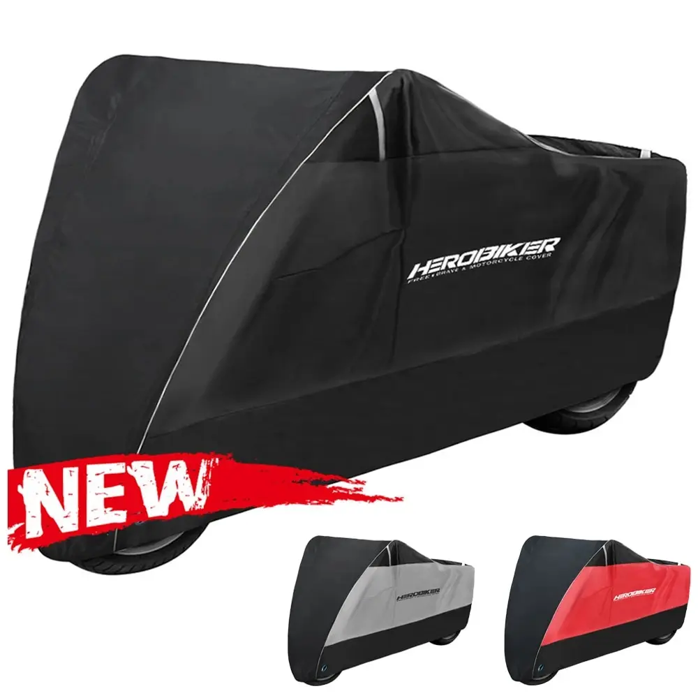 Waterproof Motorcycle Cover For Motorbike All Season Dustproof UV Protective Indoor Scooter Outdoor Motocross Rain Covers M-4XL motorcycle cover scooter cover