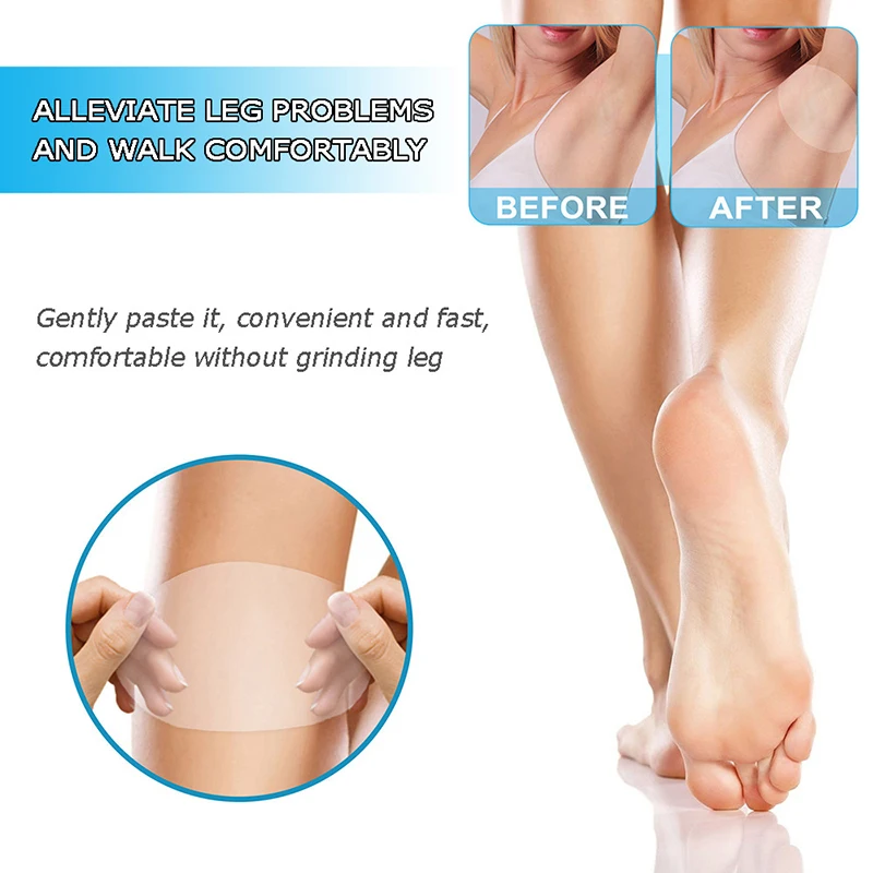 12Pcs Invisible Anti-Chafing Thigh Tapes Unisex Disposable Thigh Pads Body Care Anti-friction Patches Protector Rubbing Stickers anti chafing thigh tapes