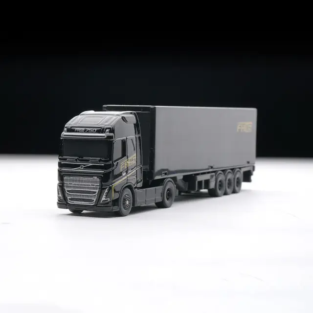 VOLVO FH16 トレーラー付きミニカー 楽天市場】ミニカー 1/24 ボルボ トレーラートラック 黒色 2022