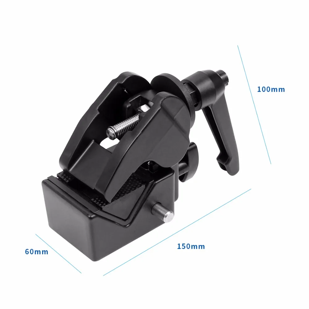 Description Picture 2 of itemMulti-Function DSLR Camera Fixing Mount Clip Photo Studio Aluminum Alloy CNC Supper Clamp for Iconic Brand for Nikon Tripod Accessories