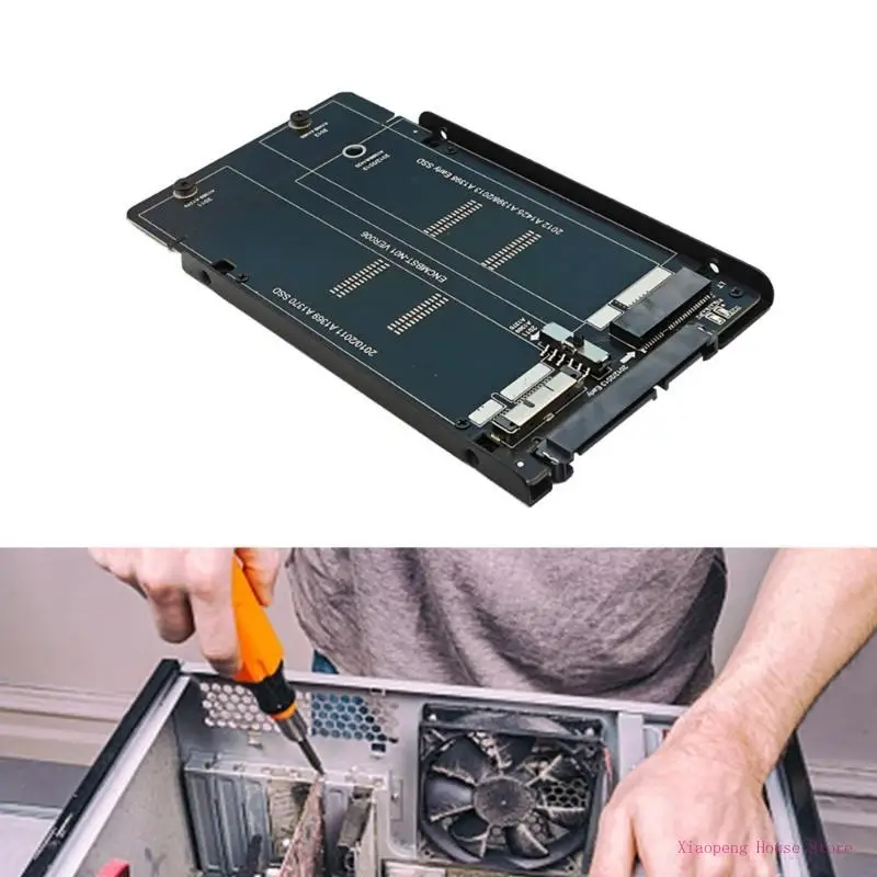 M.2 Hard Disk To 22Pin Conversion Card Metal Tray 6Gbps Replacement for 2010 A1369 77JC