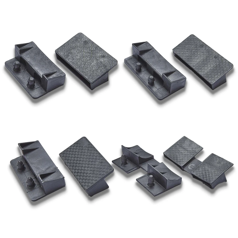 Zerodeko Lot De 36 Fixations Pour Rail De Lit - En Plastique - Noir