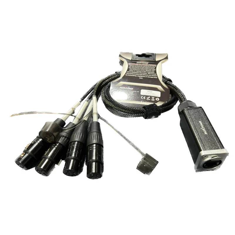High Quanlity RJ45 To DMX512 Female Male 1-4 Way Splitter Extended Light Control DMX Signal Cable
