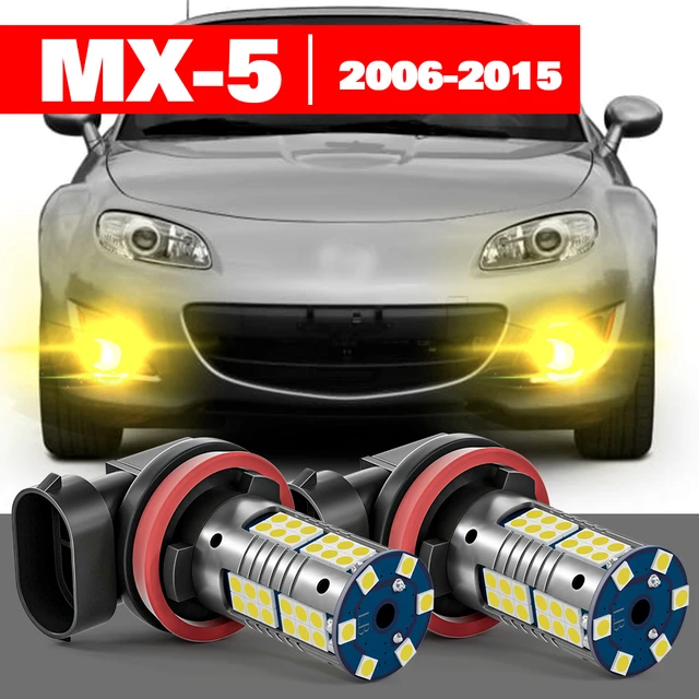Pour Mazda MX-5 MX 5 MX5 NC 2006-2015 Accessoires 2pcs LED Antibrouillard  2007 2008 2009 2010 2011 2012 2013 2014 - AliExpress