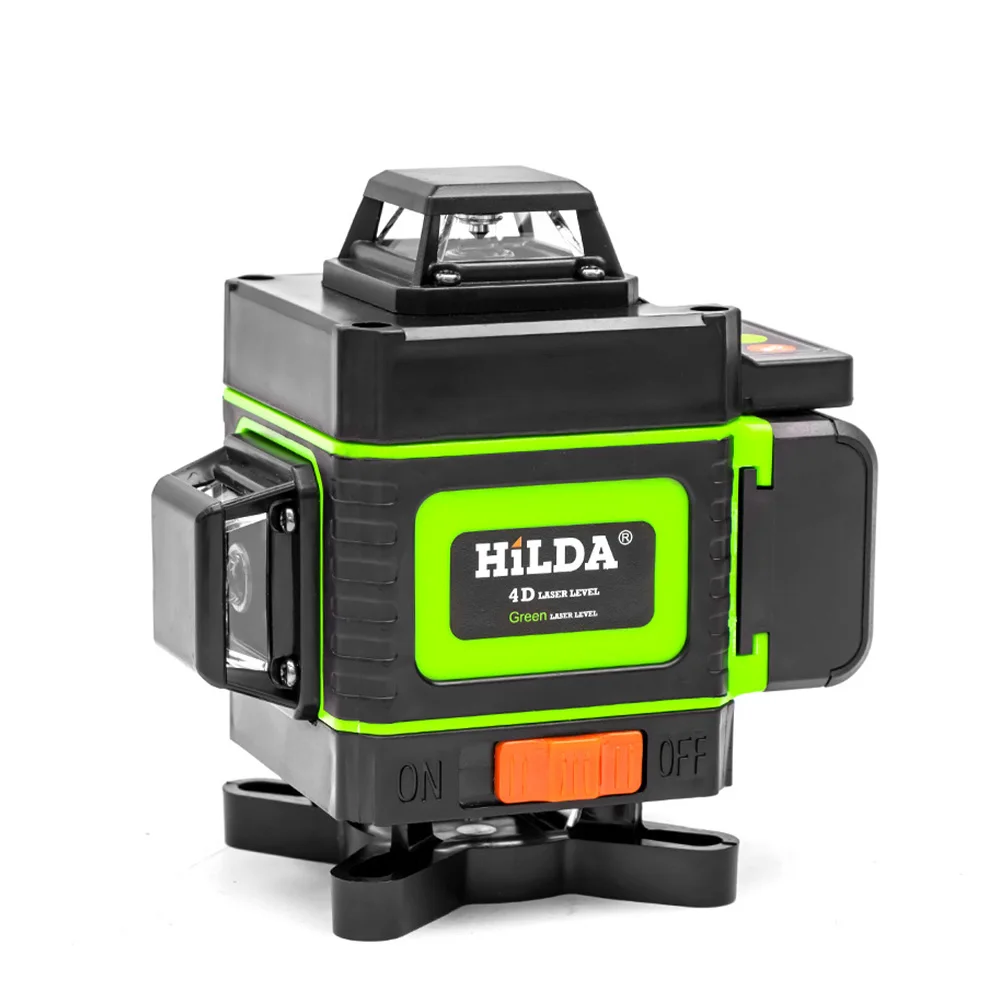 Cacagoo 4D 16 Lines Laser Level 3Â° Self-Leveling Machine with Vertical Horizontal Tilt Lines