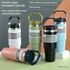 20/30oz Portable Vacuum Flask Car Insulated Cup Keep Cold and Heat Thermal Mug Sport Water Bottle Stainless Steel Thermos Bottle 2