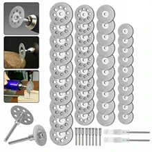 

50Pcs/set Diamond Grinding Wheel Circular Cutting Disc Grinding Wheel Saw Metal Cutting Rotary Tool Saw Blade