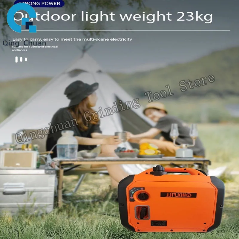 Gasoline Inverter Generator 3.5KW110V Portable Low Noise Small Gasoline Generator