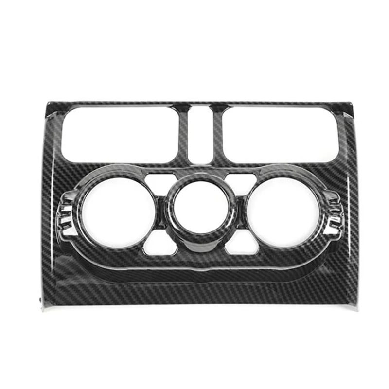 For Suzuki Jimny 2019 2020 Car Central Control Air Conditioning Outlet Vent Decor Cover Carbon Fiber Trim Accessories | Автомобили и