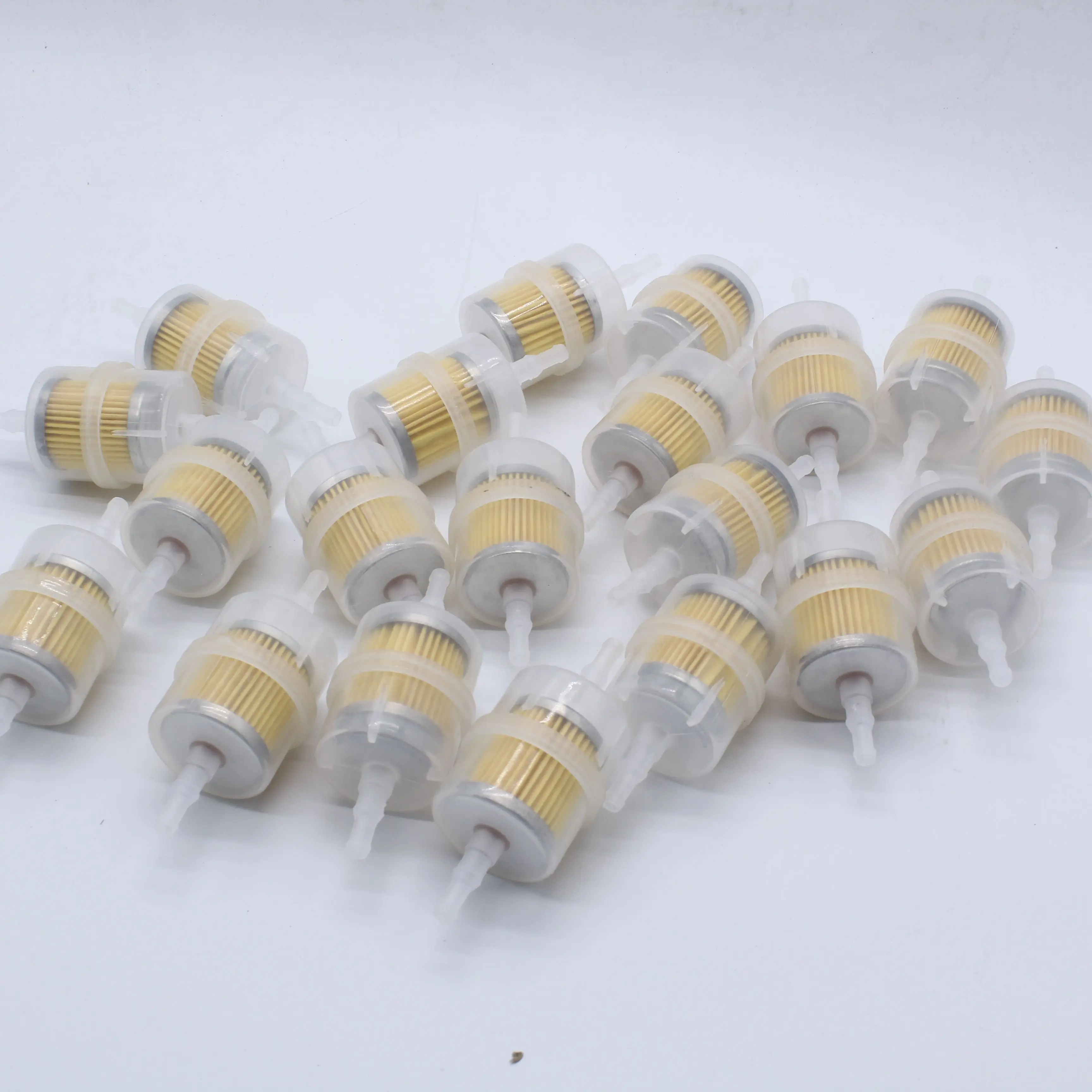 20Pcs Universal Petrol Inline Fuel Filter Large Car Part Fit 6mm 8mm Pipes fuel filter