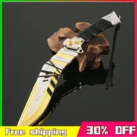 New 22cm Apex Legends Weapon Bangalore Uncut Anti-slip Handle Heirloom Wraith Alloy Knife Weapon Model Katana Sword Gifts Toys 1