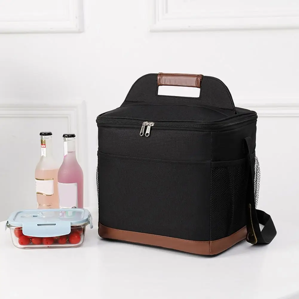 Thermal Insulated Cooler Bag Capacity Insulated Bento Bag Versatile Thermal Picnic Office for Home Outdoor Work for Food lunch bag bento bag cooler bag
