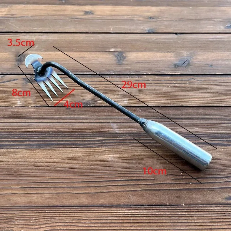 Hoes, Weed Removers, Rooting and Weeding Tools, Gardening Hoes, Harrows, Manganese Steel Farming Small Hoes for Loosening Soil