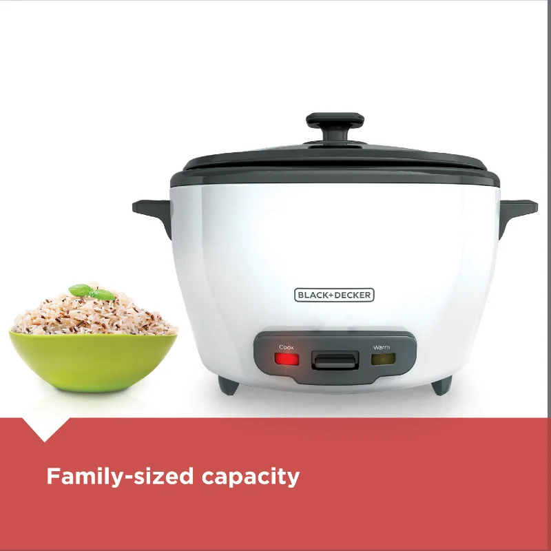 8 Cup Capacity (Cooked) Rice Cooker & Food Steamer - 37519F