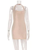 CNYISHE Camisoles Sleeveless Hip Wrap Sheath Women Dresses Square Collar Sexy Club Fashion Trendy Party Outfits Female Bodycon - Image 6