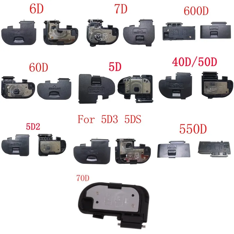 Battery Door Cover for canon 550D 600D 5D 5DII 5DIII 5DS 6D 7D 40D