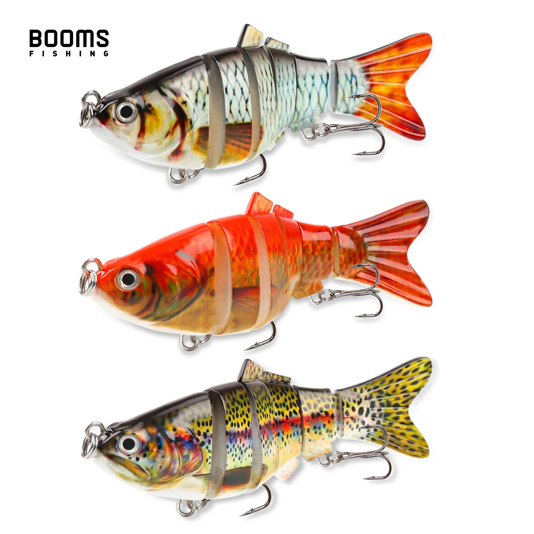 BoomsFishingMJ4SwimbaitCrankbaitArtificialBaitHardLureswith